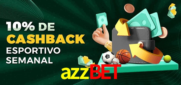 10% de bônus de cashback na azzbet