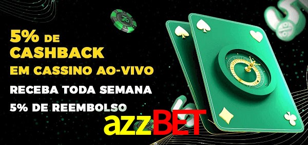 Promoções do cassino ao Vivo azzbet